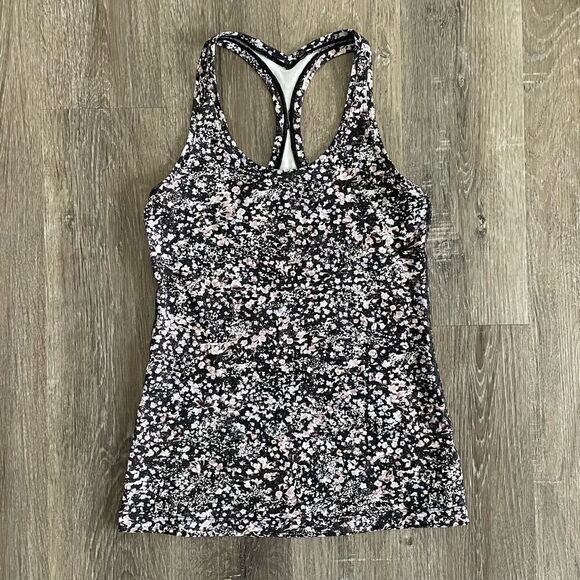 Lululemon Cool Racerback II Tank Top in Floral Spritz Multi - Picture 4 of 11